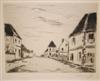 MAURICE DE VLAMINCK Le Village le Moutiers-les-Perches.